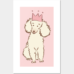 poodle queen Posters and Art